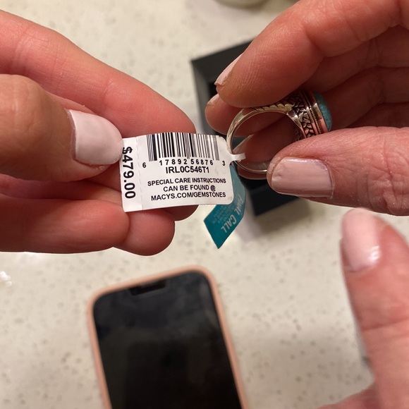 Effy turquoise ring size 6 - Picture 5 of 6